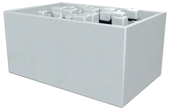 Ice Bin — 0.62 × 0.40 × 0.30 m