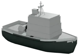Tug Harbour — 32.00 × 13.10 × 18.23 m